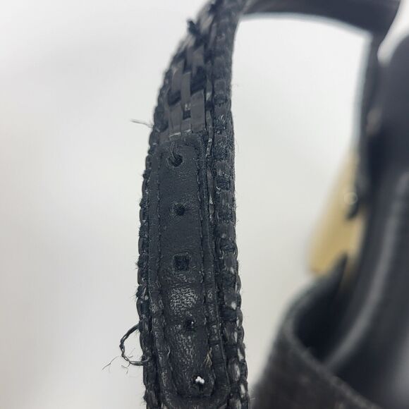 SARTO by Franco Sarto Wally Platform Sandal Wood Clog - Picture 15 of 16